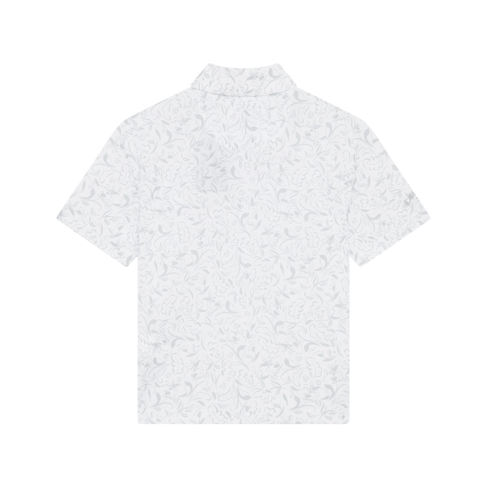 Callaway Floral Print dětské polo, bílé