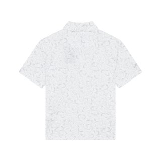 Callaway Floral Print dětské polo, bílé