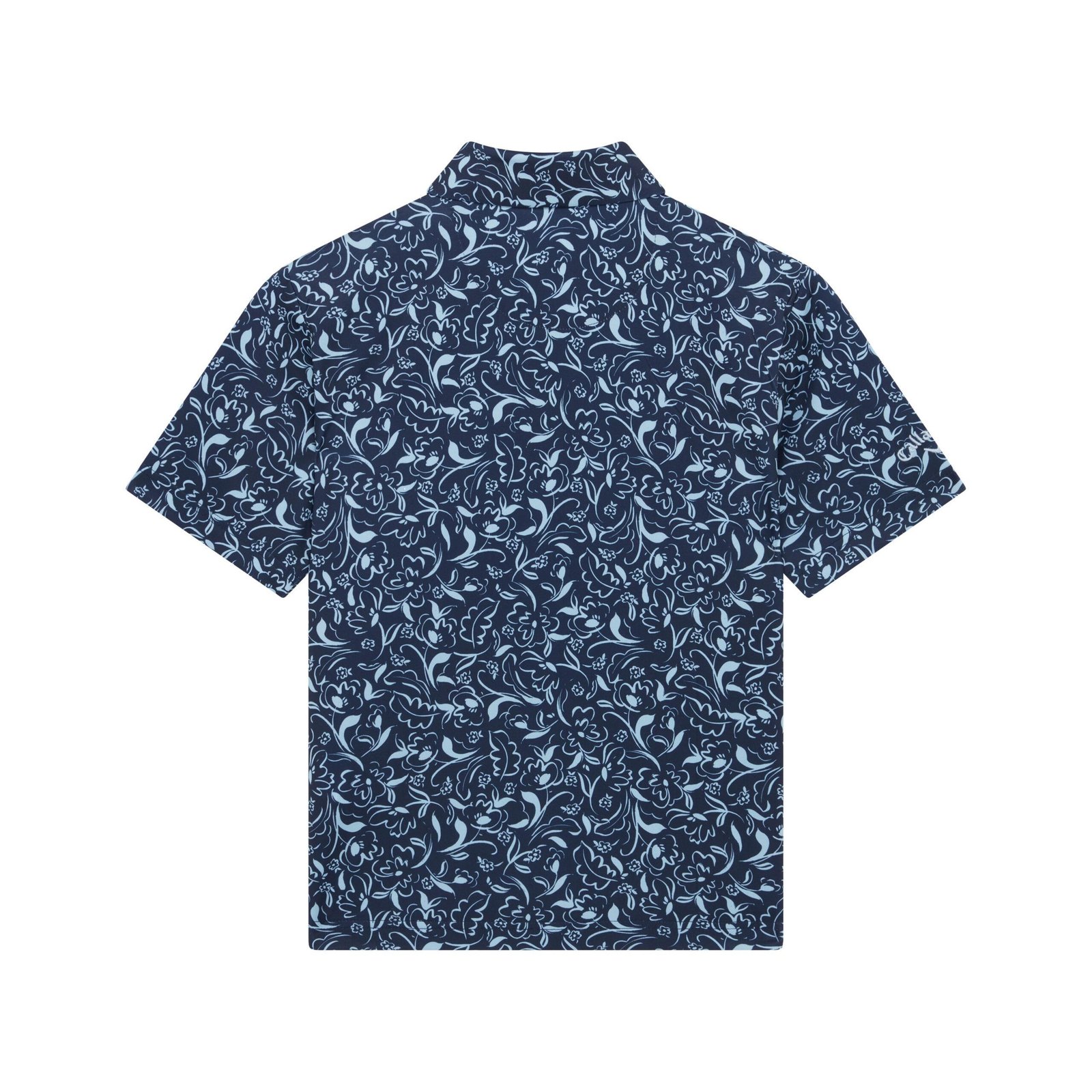 Callaway Floral Print dětské polo, modré