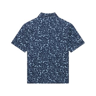 Callaway Floral Print dětské polo, modré