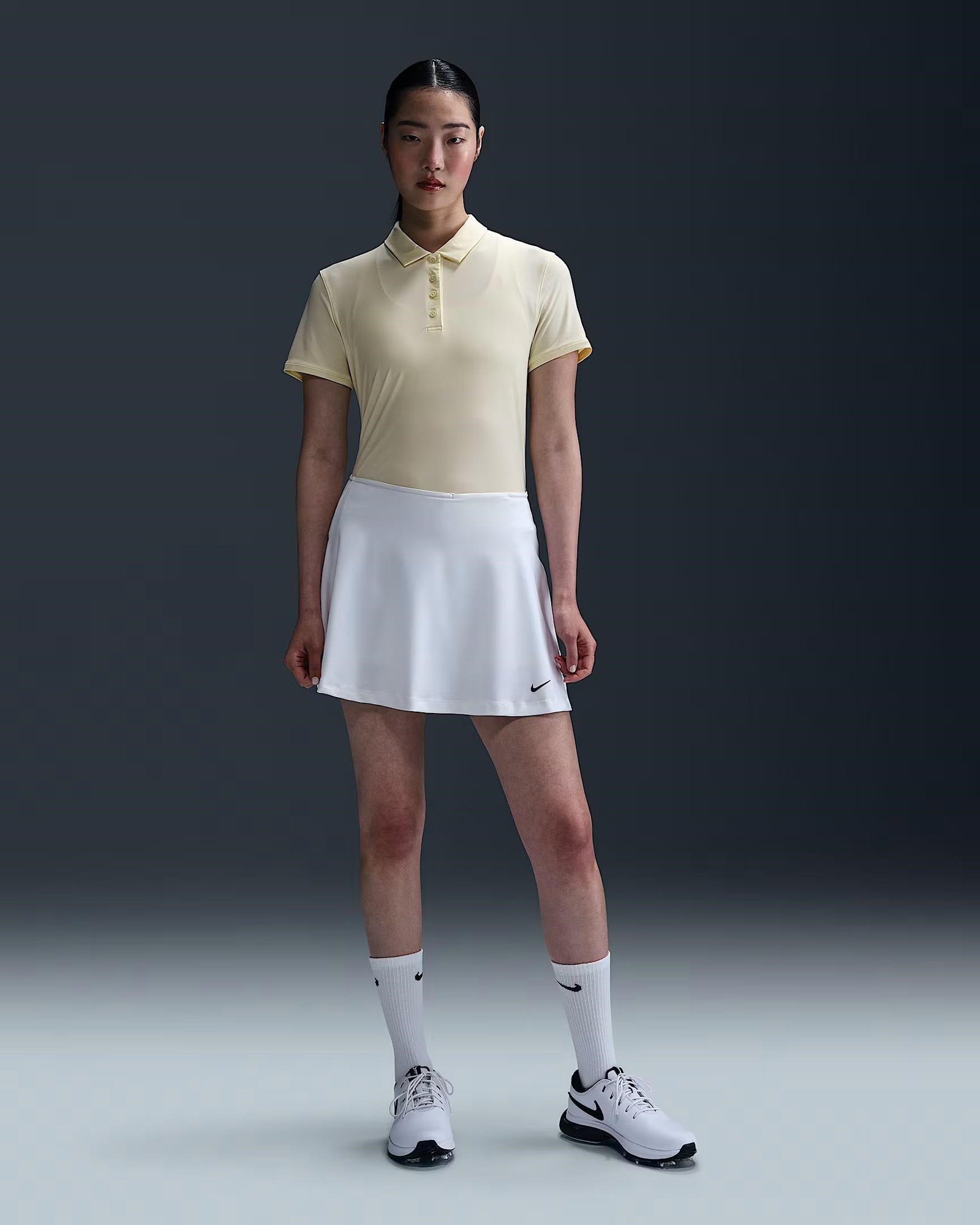 Nike Victory Dri-FIT SS dámské polo, alabaster/white