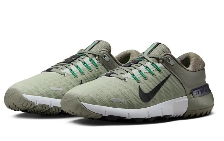 Nike Free Golf NN unisex golfové boty, light army/black light silver