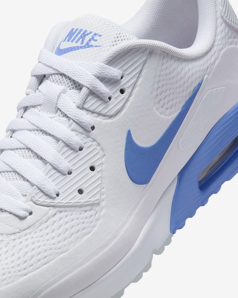 Nike AIR MAX 90 G unisex golfové boty, bílé