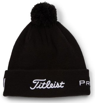 Titleist Tour Pom Pom zimní čepice, černá