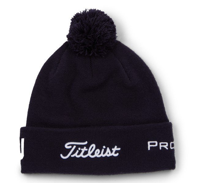 Titleist Tour Pom Pom zimní čepice, modrá