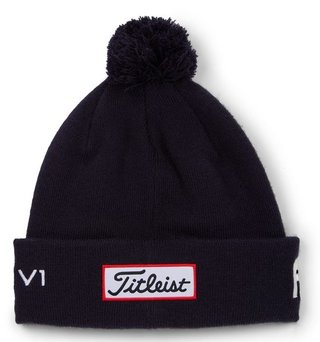 Titleist Tour Pom Pom zimní čepice, modrá