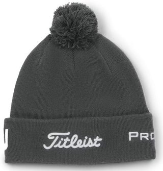 Titleist Tour Pom Pom zimní čepice, šedá