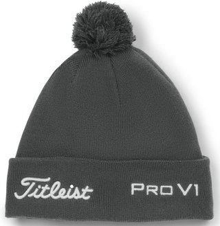 Titleist Tour Pom Pom zimní čepice, šedá