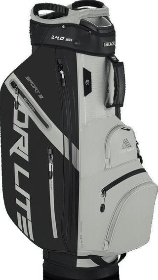 Big Max Dri Lite Sport 3 cart bag, black/taupe