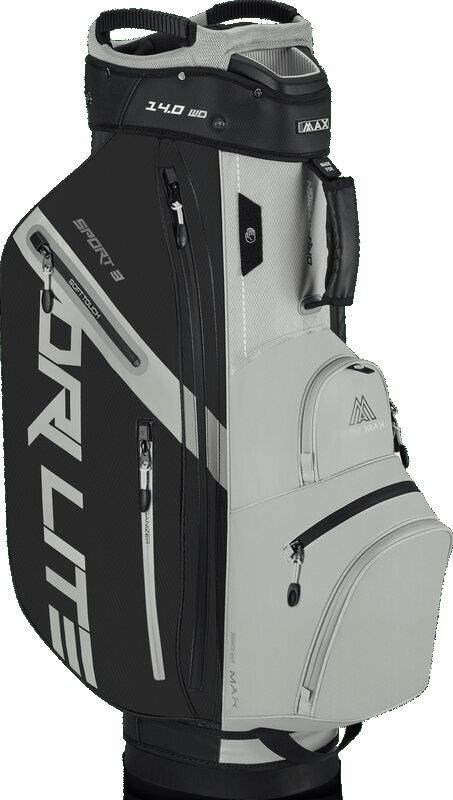 Big Max Dri Lite Sport 3 cart bag, black/taupe