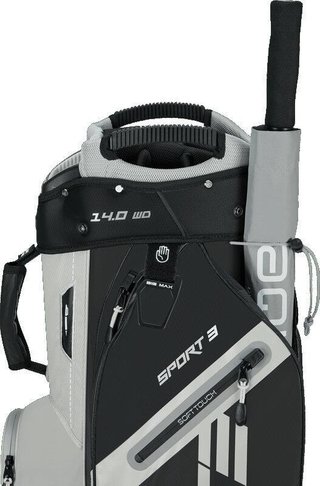 Big Max Dri Lite Sport 3 cart bag, black/taupe
