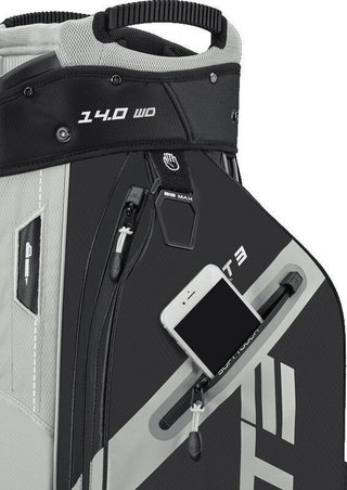 Big Max Dri Lite Sport 3 cart bag, black/taupe