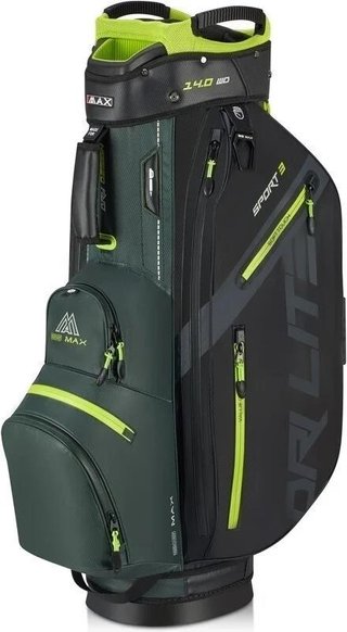 Big Max Dri Lite Sport 3 cart bag, zeleno/černo/limetkový