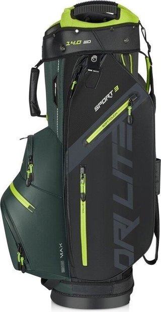 Big Max Dri Lite Sport 3 cart bag, zeleno/černo/limetkový