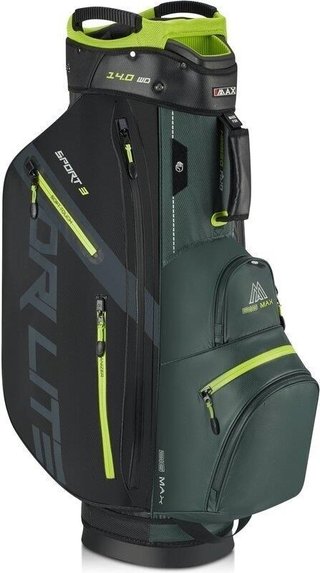Big Max Dri Lite Sport 3 cart bag, zeleno/černo/limetkový