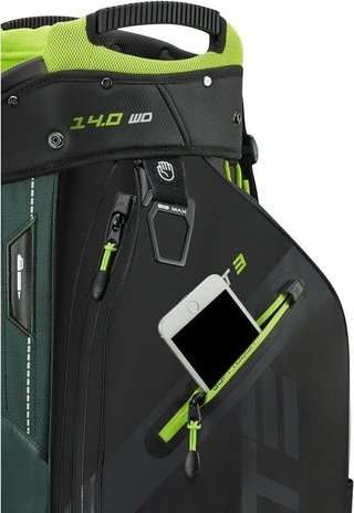Big Max Dri Lite Sport 3 cart bag, zeleno/černo/limetkový