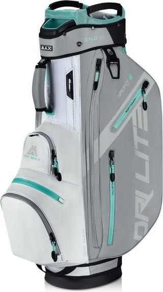 Big Max Dri Lite Sport 3 cart bag, šedo/bílo/mintový