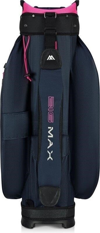 Big Max Dri Lite Sport 3 cart bag, steel blue/fuchsia