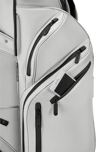 Big Max Dri Lite Silencio Prime cart bag, bílý