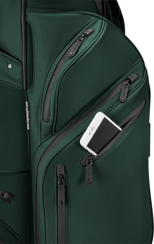 Big Max Dri Lite Silencio Prime cart bag, zelený