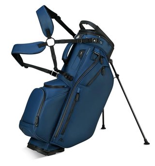 Big Max Dri Lite Hybrid Prime stand bag, modrý