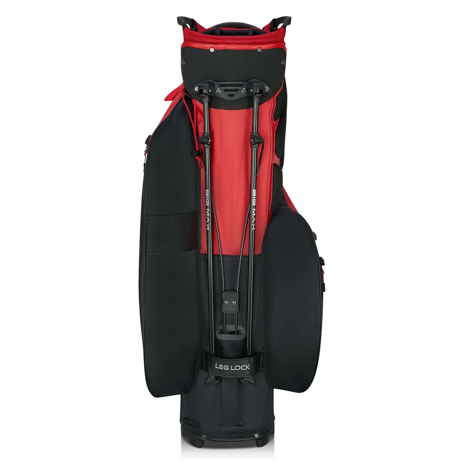 Big Max Dri Lite Hybrid Plus stand bag, červeno/černý