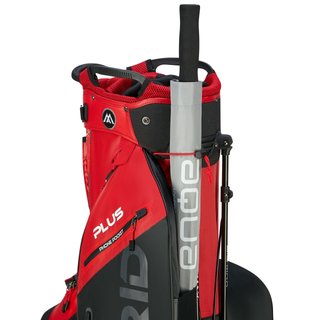 Big Max Dri Lite Hybrid Plus stand bag, červeno/černý