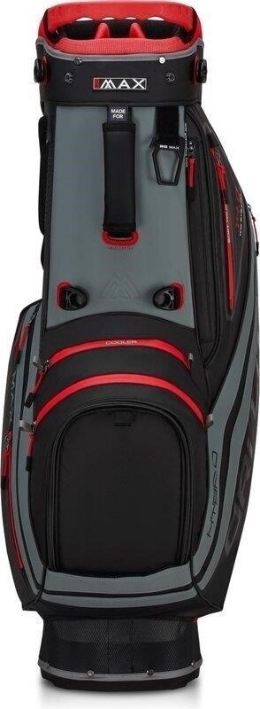 Big Max Dri Lite Hybrid Tour 2 stand bag, černo/šedo/červený