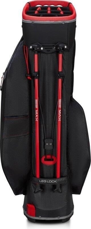 Big Max Dri Lite Hybrid Tour 2 stand bag, černo/šedo/červený