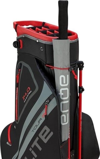Big Max Dri Lite Hybrid Tour 2 stand bag, černo/šedo/červený