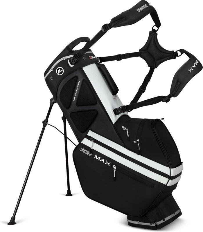 Big Max Dri Lite Hybrid Tour 2 stand bag, černo/bílý
