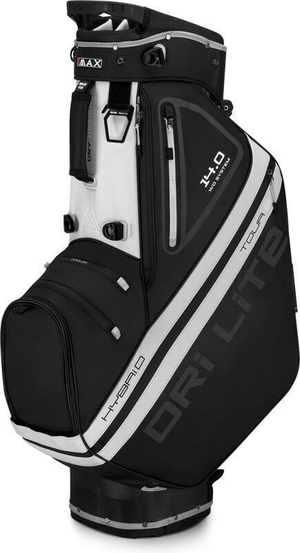 Big Max Dri Lite Hybrid Tour 2 stand bag, černo/bílý