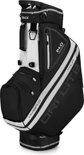Big Max Dri Lite Hybrid Tour 2 stand bag, černo/bílý