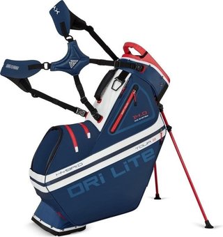 Big Max Dri Lite Hybrid Tour 2 stand bag, modro/červeno/bílý