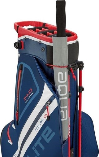 Big Max Dri Lite Hybrid Tour 2 stand bag, modro/červeno/bílý