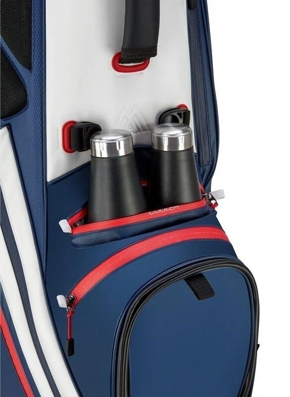Big Max Dri Lite Hybrid Tour 2 stand bag, modro/červeno/bílý