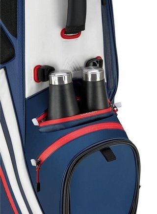 Big Max Dri Lite Hybrid Tour 2 stand bag, modro/červeno/bílý
