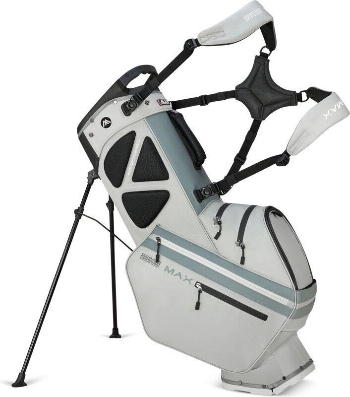 Big Max Dri Lite Hybrid Tour 2 stand bag, šedý