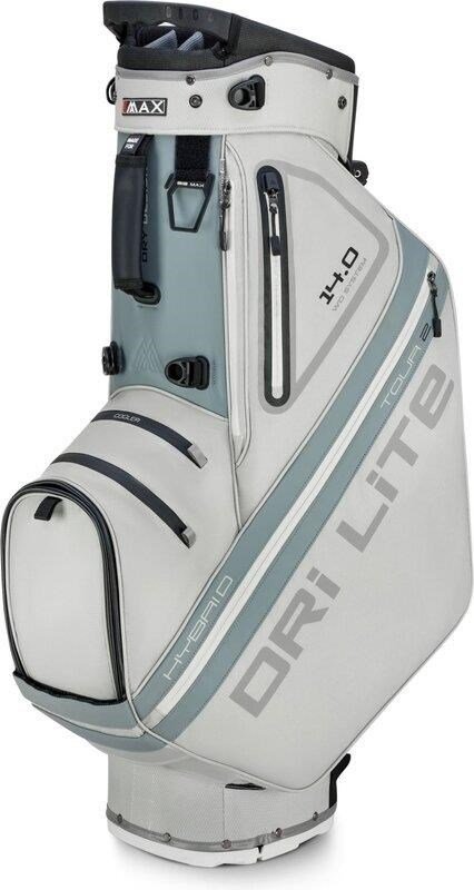 Big Max Dri Lite Hybrid Tour 2 stand bag, šedý