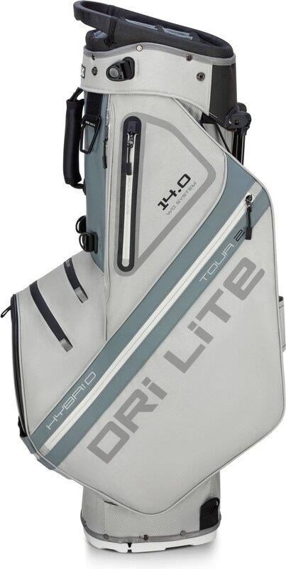 Big Max Dri Lite Hybrid Tour 2 stand bag, šedý