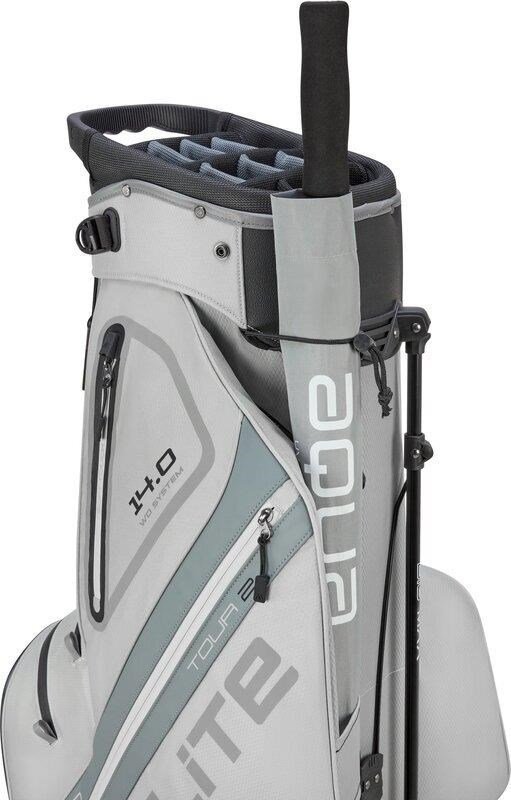 Big Max Dri Lite Hybrid Tour 2 stand bag, šedý