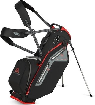 Big Max Dri Lite Feather 2 stand bag, černo/červený