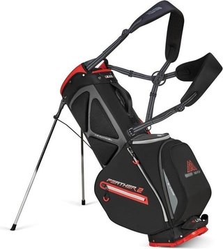 Big Max Dri Lite Feather 2 stand bag, černo/červený