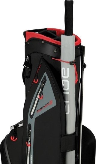 Big Max Dri Lite Feather 2 stand bag, černo/červený