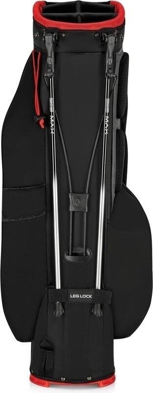 Big Max Dri Lite Feather 2 stand bag, černo/červený
