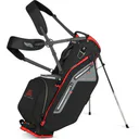Big Max Dri Lite Feather 2 stand bag, černo/červený