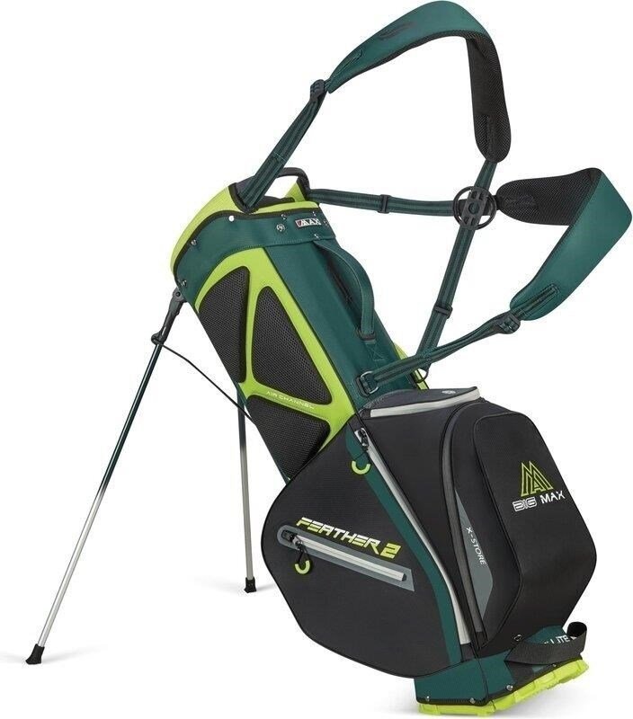 Big Max Dri Lite Feather 2 stand bag, zeleno/černý