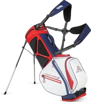 Big Max Dri Lite Feather 2 stand bag, modro/červeno/bílý