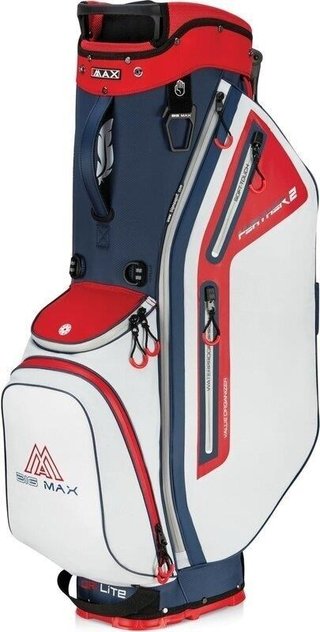 Big Max Dri Lite Feather 2 stand bag, modro/červeno/bílý
