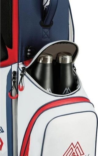 Big Max Dri Lite Feather 2 stand bag, modro/červeno/bílý